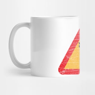 Warning Alien Sign Mug